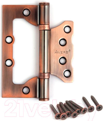 Петля дверная Avers Универсальная 100x75x2.5-B2 (медь)