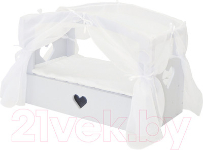 Аксессуар для пупса Paremo Кроватка с бельевым ящиком. Дрим / PFD120-83