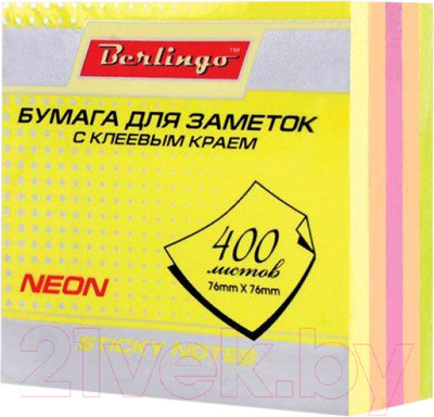 Блок для записей Berlingo Neon / LSb-76505