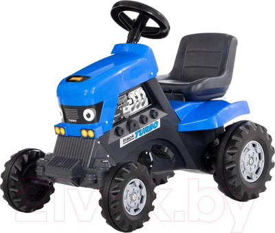 Каталка детская Полесье Turbo Трактор / 84620 (синий)