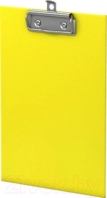 Планшет с зажимом Erich Krause Neon / 49442 (желтый)