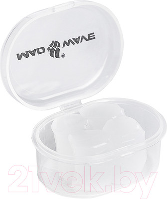Беруши для плавания Mad Wave Силиконовые (прозрачный)