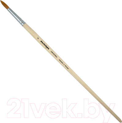 Кисть для рисования ПАЛИТРА Синтетика 6 / ЖС1-06.02Б