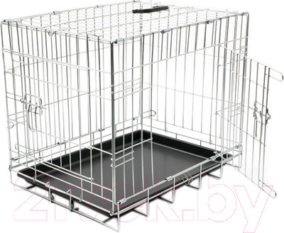 Клетка для животных Duvo Plus Pet Kennel Large 780/472/DV (серебристый)