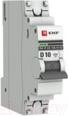 Выключатель автоматический EKF ВА 47-63 1P 16А (D) 4.5kA PROxima
