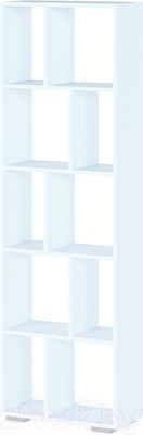 Стеллаж Сокол-Мебель СТ-8 (белый)