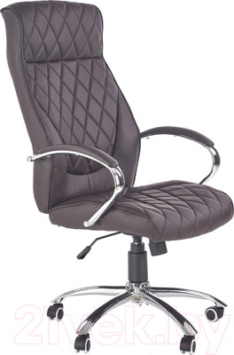 Кресло офисное Halmar Hilton (шоколад)