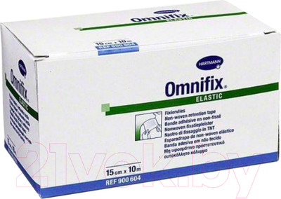Лейкопластырь Omnifix Elastic нетканый 15x1000