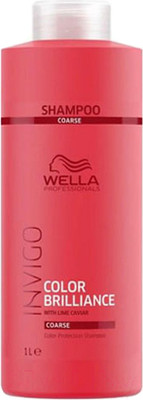 Шампунь для волос Wella Professionals Invigo Color Brilliance для защиты цвета жестких волос (1л)