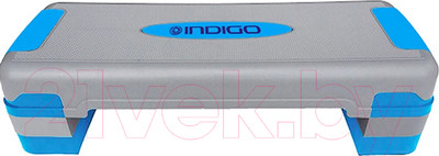 Степ-платформа Indigo Sport IN169 (серый/синий)