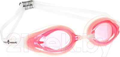 Очки для плавания Mad Wave Alligator (розовый)