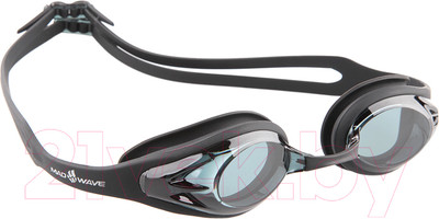 Очки для плавания Mad Wave Alligator (черный)