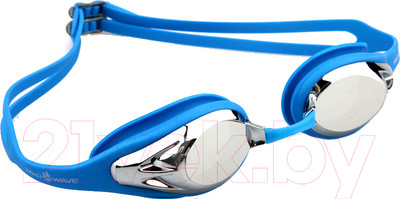 Очки для плавания Mad Wave Alligator Mirror (синий)