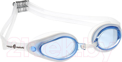 Очки для плавания Mad Wave Vanish (белый)