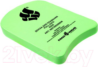 Доска для плавания Mad Wave Kids (зеленый)