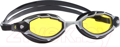 Очки для плавания Mad Wave Shark (желтый)