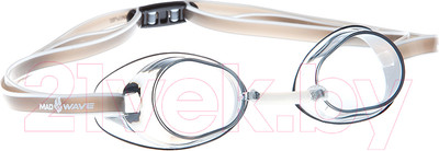 Очки для плавания Mad Wave Racer SW (серый)