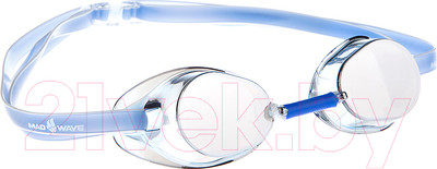 Очки для плавания Mad Wave Racer SW Mirror (синий)