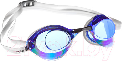 Очки для плавания Mad Wave Turbo Racer II Rainbow (синий)