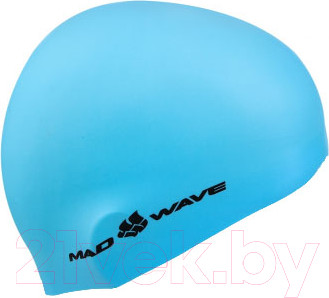 Шапочка для плавания Mad Wave Light BIG (голубой)