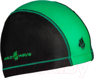 Шапочка для плавания Mad Wave Lycra Doutone (зеленый)
