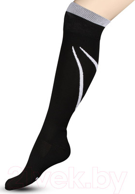 Гетры футбольные Indigo Sport Спорт 3-1 (р-р 44-45, черный)