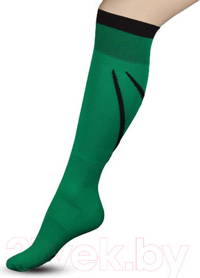 Гетры футбольные Indigo Sport Спорт 3-1 (р-р 44-45, зеленый)