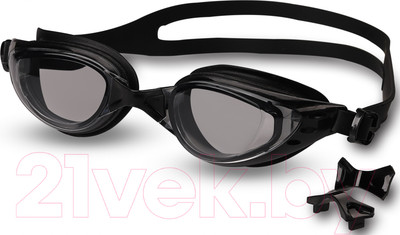 Очки для плавания Indigo Sport Pike GT21-3 (черный)