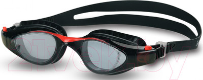 Очки для плавания Indigo Sport Navaga GS23-2 (черный/красный)