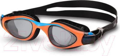 Очки для плавания Indigo Sport Navaga / GS23-4 (оранжевый/голубой)
