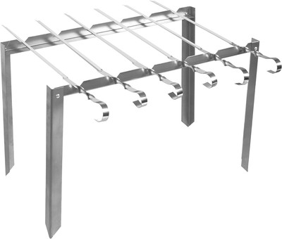 Мангал Boyscout Таганок 42х40х25 / 61234 (+ 6 шампуров)