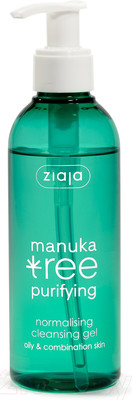 Гель для умывания Ziaja Manuka Tree нормализирующий для жирной и комбинированной кожи (200мл)