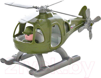 Вертолет игрушечный Полесье Гром-сафари / 67722