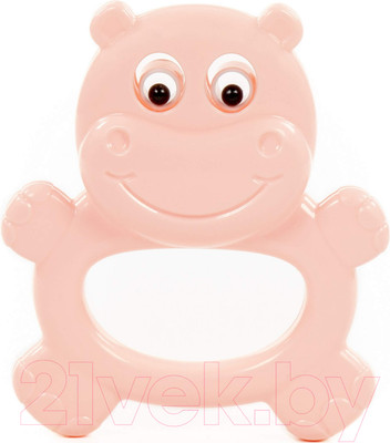 Погремушка Полесье Бегемотик / 61805