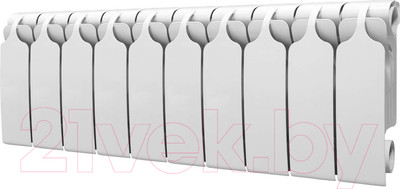 Радиатор биметаллический BiLux Plus R200 (10 cекций)