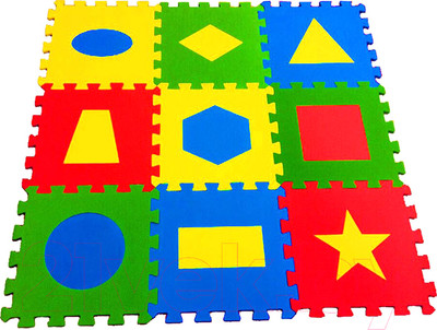 Коврик-пазл Eco Cover Геометрия / 33МП1/Г