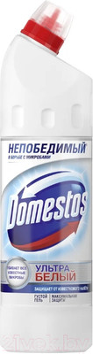 Чистящее средство для унитаза Domestos Ультрабелый (750мл)