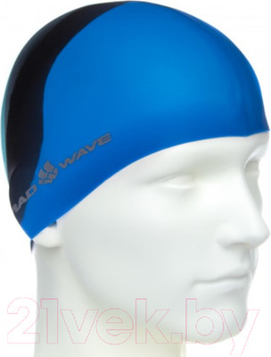 Шапочка для плавания Mad Wave Multi Adult (синий)
