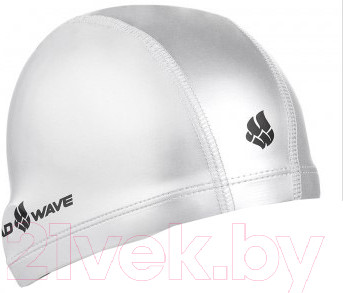 Шапочка для плавания Mad Wave PU Coated (серый)
