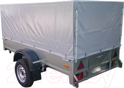 Прицеп для автомобиля ССТ ССТ-7132-03 высокий М (с тентом)