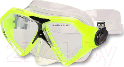 Маска для плавания Indigo Sport Trucha / IN059 (желтый)