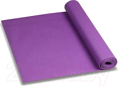Коврик для йоги и фитнеса Indigo Sport PVC YG06 (фиолетовый)