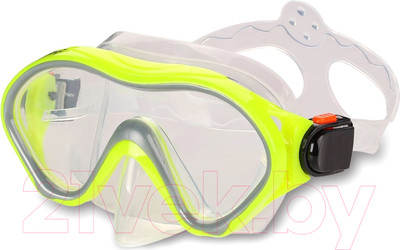 Маска для плавания Indigo Sport Mero / IN060 (желтый)