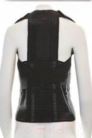 Корсет ортопедический пояснично-крестцовый Antar Cильной степени фиксации с бретелями АТ04505 (XL)