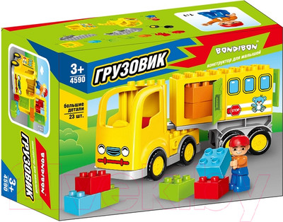 Конструктор Bondibon Грузовик / ВВ4590