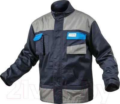 Куртка рабочая Hoegert HT5K281-XXL (темно-синий)