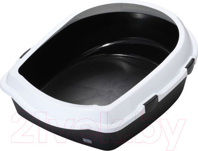 Туалет-лоток EBI Спэйс 70 / 441/174333 (черный/белый)