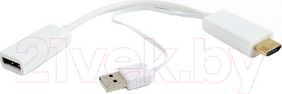 Адаптер Cablexpert DSC-HDMI-DP-W