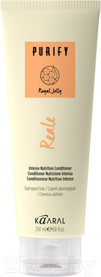 Кондиционер для волос Kaaral Purify Reale восстанавливающий для поврежденных волос (250мл)