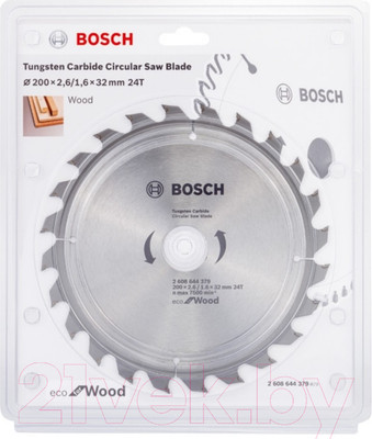 Пильный диск Bosch 2.608.644.379